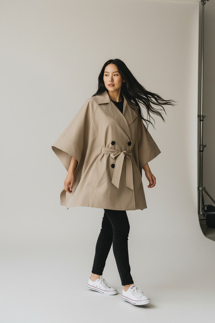 Trench cape