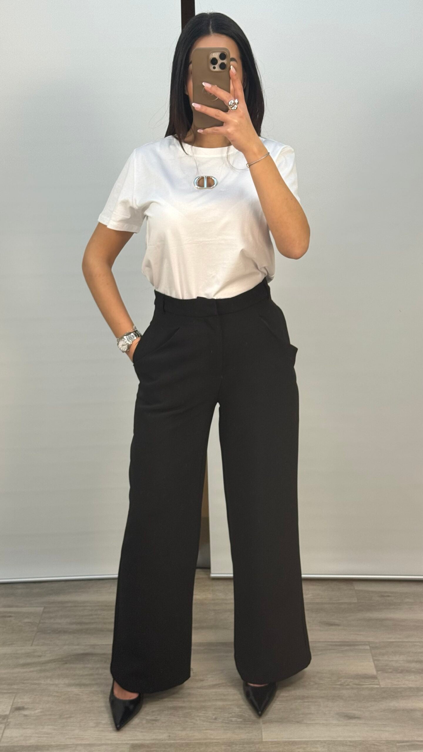 Pantalon poche tendance