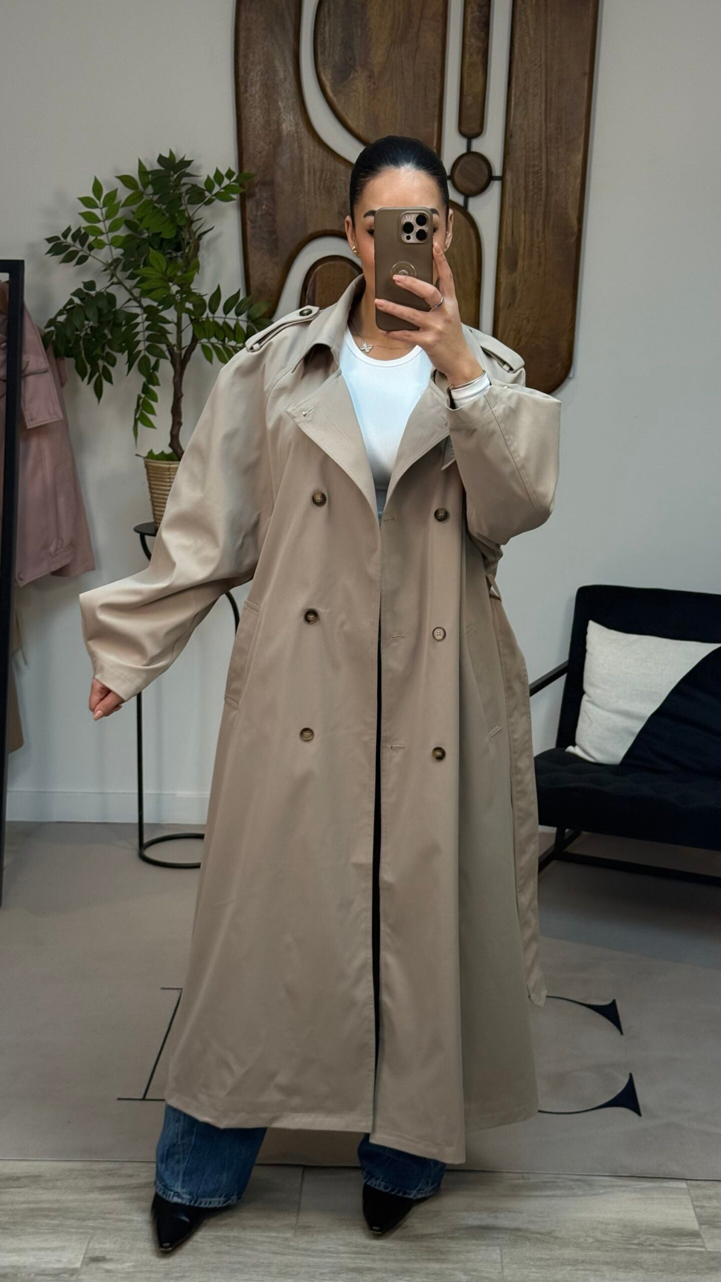 Trench oversize